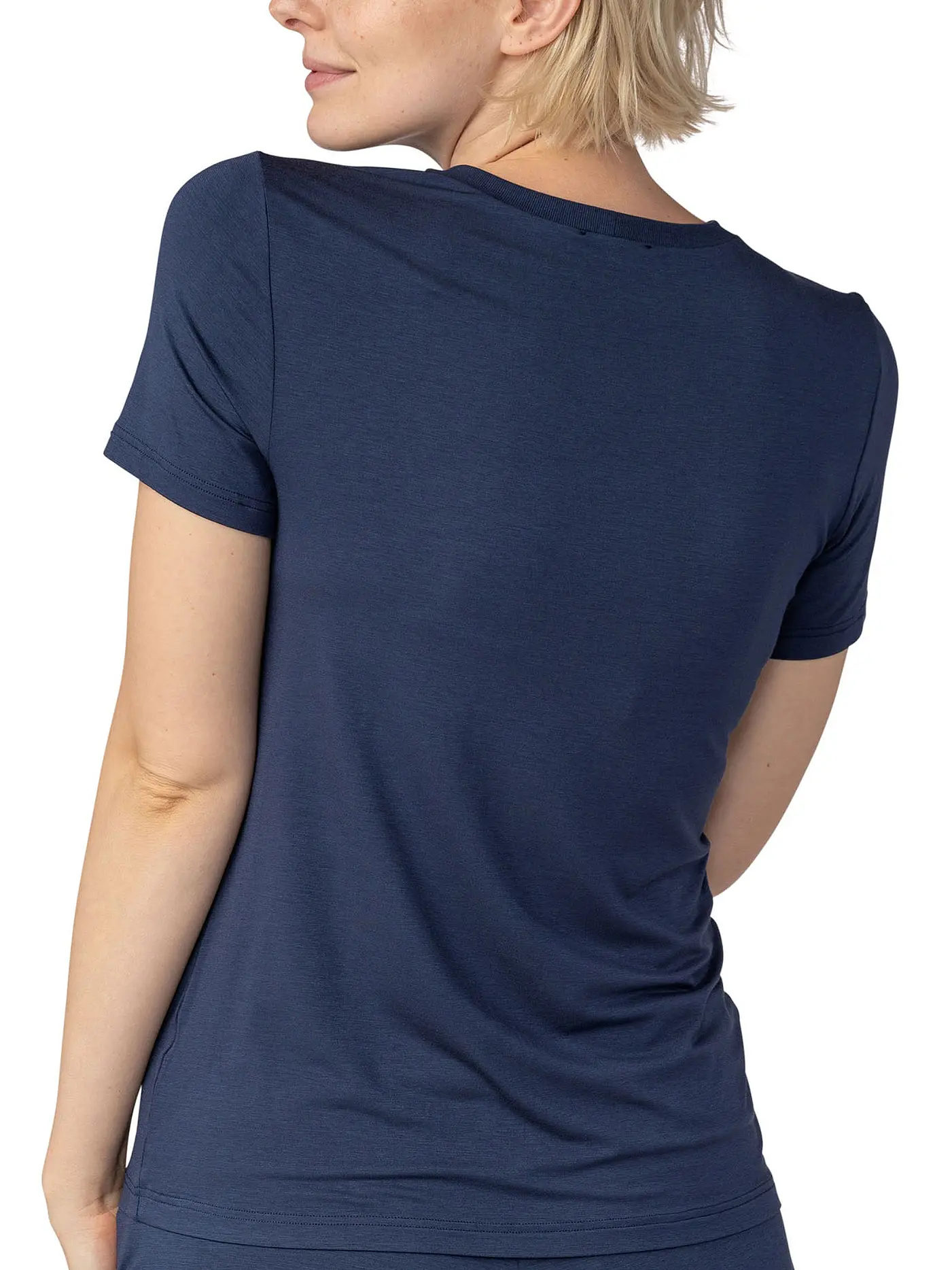 MEY | Loungewear  Shirt "Vaiana" | dunkelblau